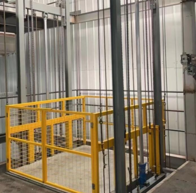 新青导轨式升降机一般加工周期